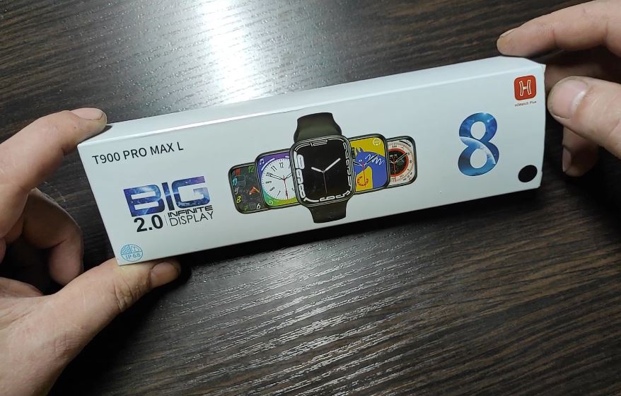 Купил показываю Смарт часы Т900 Pro Max L 8 чёрные
